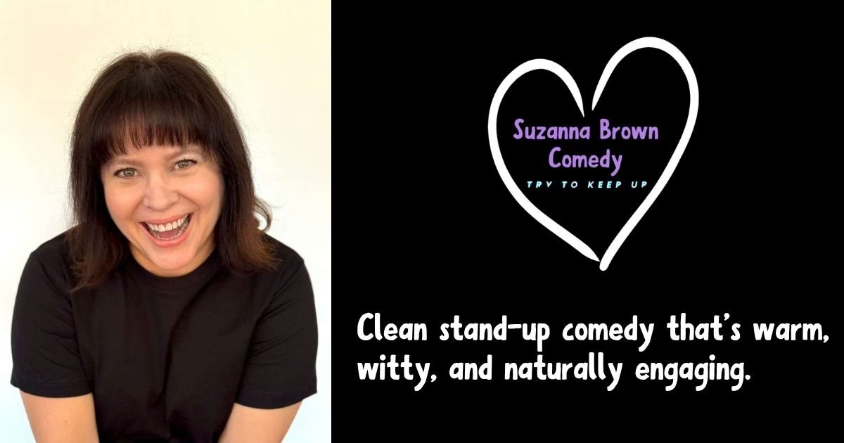 Suzanna Brown Comedy website homepage